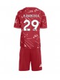 Liverpool Bradley Barcola #29 Heimtrikotsatz für Kinder 2026-27 Kurzarm (+ Kurze Hosen)